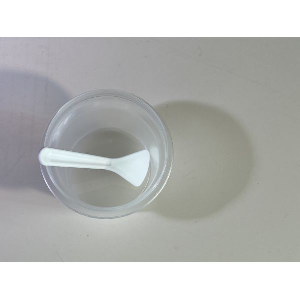 White Or Customized 82mm PP Spatula For Cosmetic Cream