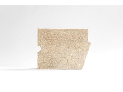 Nontoxic Steel Casting Ladle Fire Board 230x114x30mm For Wood Stove