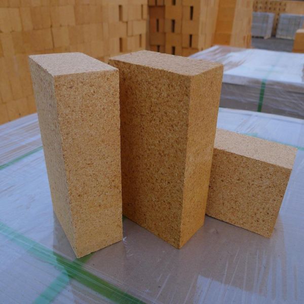 High Temperature Fireclay Brick High Strength Yellow Refractory Bricks With