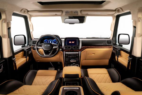 BAIC BJ80 veículo todo-o-terreno SUV gasolina 4 lugares 4×4Z transmissão automática