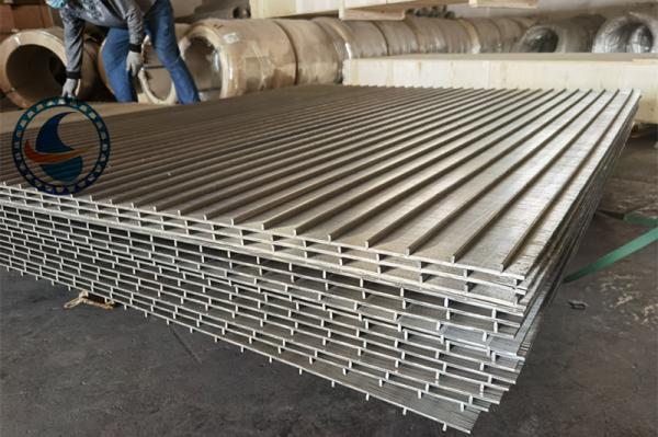 SS316L Wedge Wire Screen Panels for Petroleum Filtration