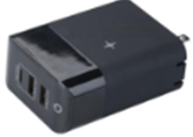 3-in-1 Supreme Charger  (Qi Standard Wireless Charger+Wall Charger+Power Bank)