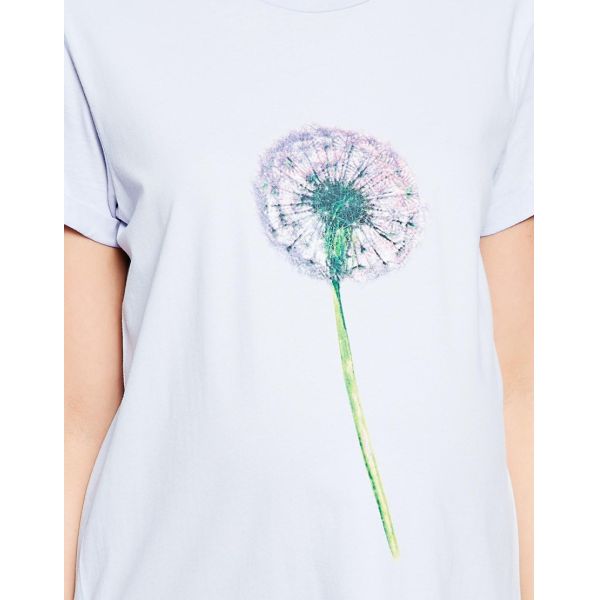 Holiday t shirt colorful pregnancy maternity clothing in dandelion printed