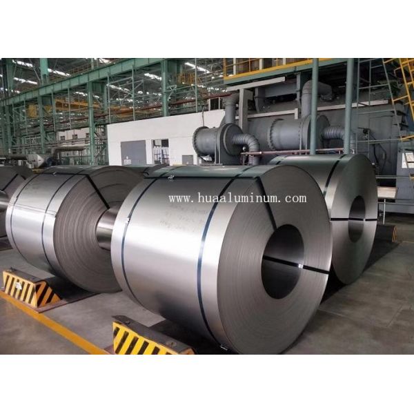 50mm Width Color Coated Aluminium Coil , ISO9001 3003 Aluminum Coil