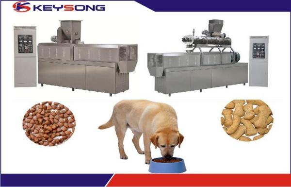 Iso Dog Feed Pellet Making Machine Pet Food Production Extrusion Machine
