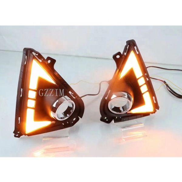 Автомобильный светодиодный светодиод Дневной светодиод для Hyundai Accent Verna Solaris 2020-2021