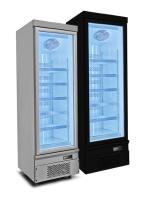 Aduana comercial de la fábrica del congelador de la exhibición de la puerta de cristal 5 capas ajustables
