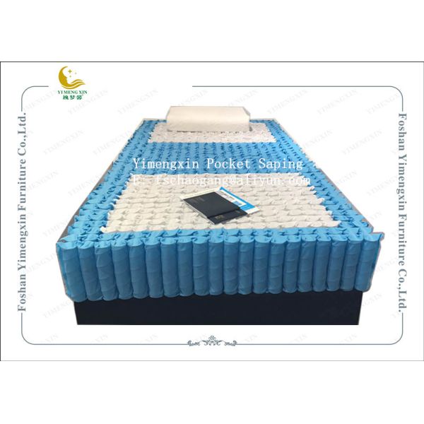 3 Zones Combination Pocket Spring Unit For Bed Mattress 178x198x18cm
