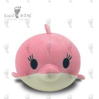 Brinquedos de pelúcia de mascote de algodão PP 26 cm para crianças, golfinhos de pelúcia