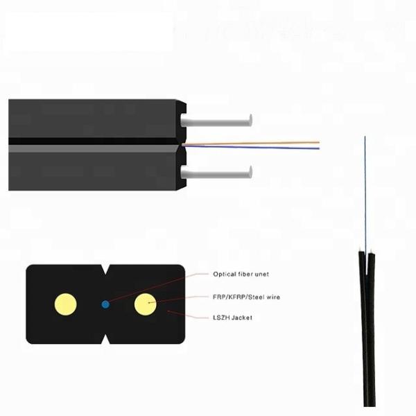 Butterfly Shaped FTTH Indoor Fiber Cable