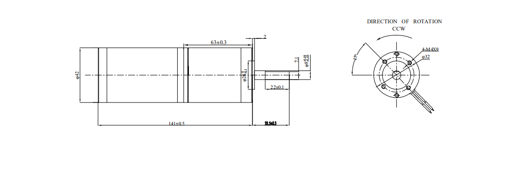 6V 12V 24V Electric Gear Motor High Torque 12 30 60 Rpm For Groby Coffee
