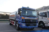 Camion pétrolier Foton Auman BJ5163 EXT de la série 3 Diesel 210HP 4X2 8T Siège à rangée unique en haut plat