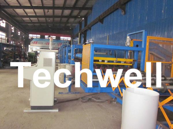 Rock Wool Sandwich Panel Machine / Insulated Roof Wall Sandwich Panels For Cool Room