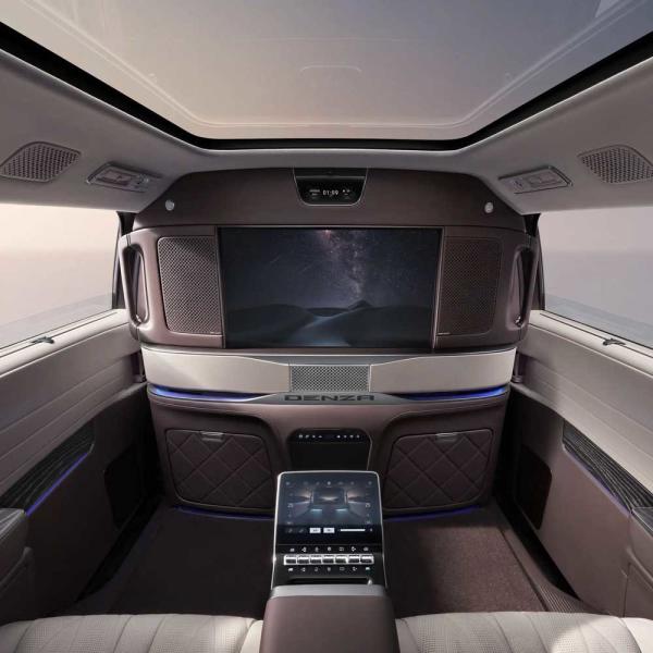 VTT électrique Denza D 9 EV à double moteur 7 places Luxe intérieur confort VTT VÉHIQUE AUTO ELÉCTRIQUE