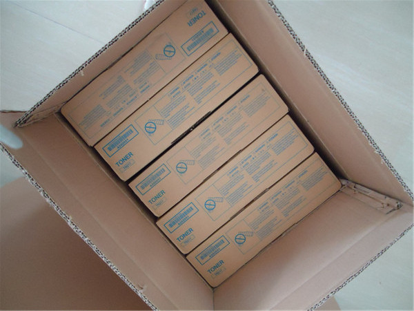 Black Konica Minolta toner TN117 Compatible Bizhub 164 / 184 Copier 2 pack