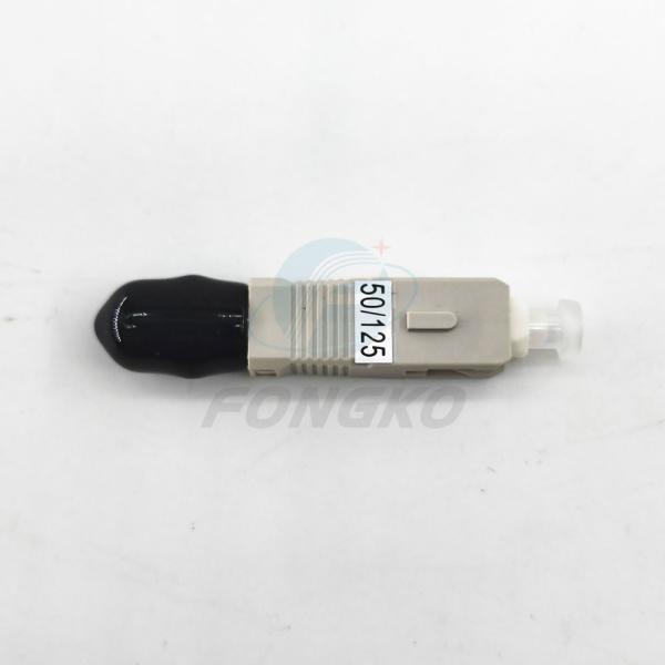Fêmea do PC do ST do adaptador masculino da fibra ótica do SC UPC ao multi modo 50/125um