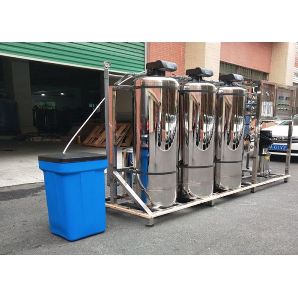 Filtration RO Water Purifier Machine , Pure Drinking Water Treatment System Fully Stainless Steel