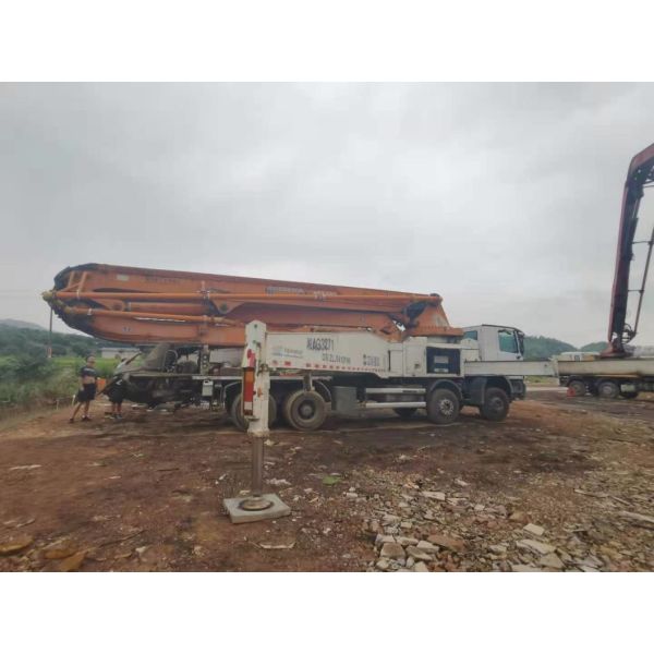 120м 178 производительность используется Zoomlion 52м Бетонный насос для готового смеси оборудования компании