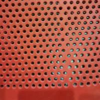 6mm Wear-Resistant Rubber Screen Mat for Mining Round Holes