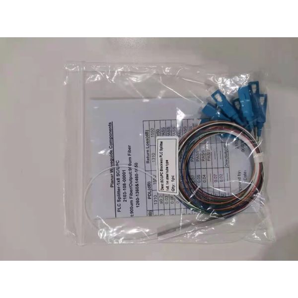 1X16 SC APC UPC Splitter G657A1 Gpon Epon оптического волокна PLC 1310nm