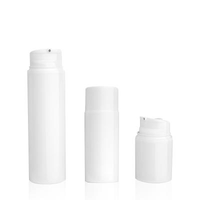 PP Plastic Airless Pump Bottles 100ML 80ML 50ML 30ML Color Customized