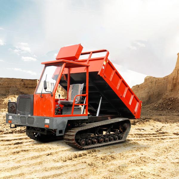 Guli 29 Model Crawler Dumper Truck With Strong Transportation Capacity