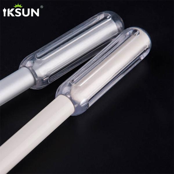13mm Silver Curtain Pull Wands Convenient Powder Coating Treatment