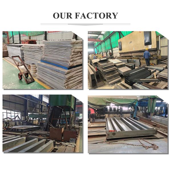 2m*2.5m High Precision Carbon Steel Floor Scales 3 Ton 5 Ton Digital LED Display