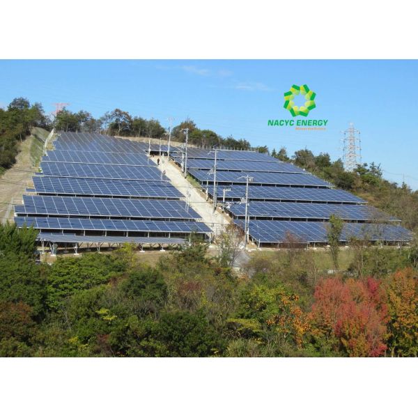 Universal Solar Panel Pole Mount Bracket Anodized Aluminum for Solar Power Plant