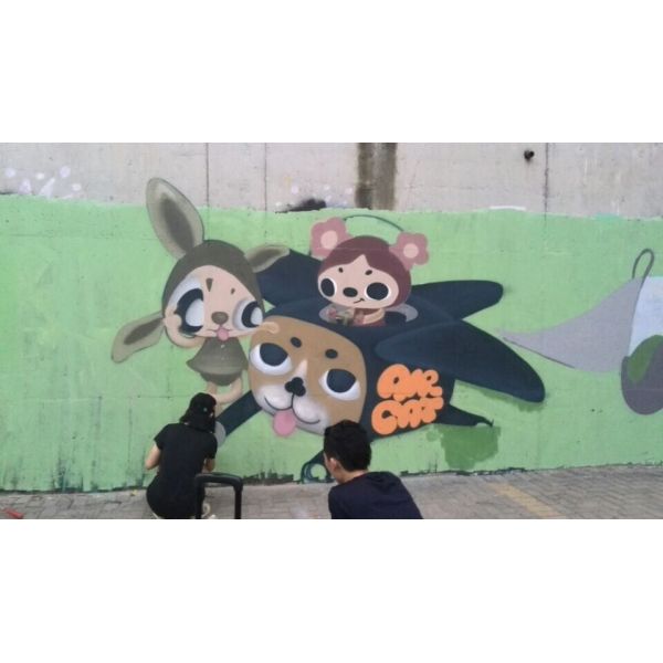 Professional Artist Graffiti Spray Paint / DIY Art Paint for Glass or Car High Grade