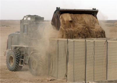 Heavy Duty Military Hesco Barriers / Hesco Blast Wall Barrier For Army