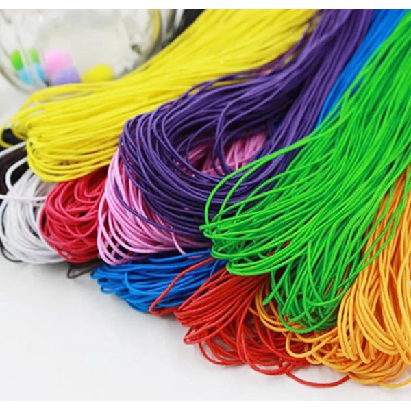 High Strength Elastic Bungee Shock Cord 4mm 5mm Black Bungee Rope Durable and Flexible
