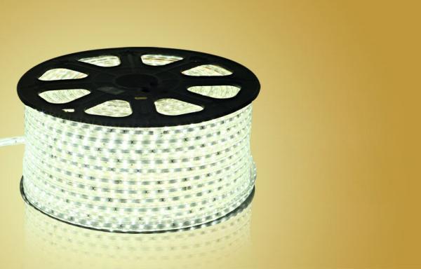 SMD 3528 60LED/M 220V 4.8W/M Warm White LED strip light
