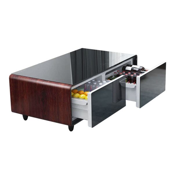 Living Room Furniture Wine Cabinet Refrigerator with Coffee Table and Beer Cooler
