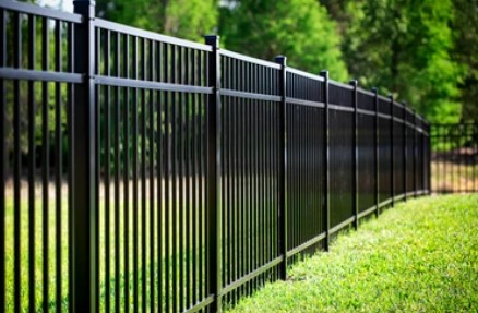 Outdoor Decorative Aluminium Horizontal Louver Garden Fence System Aluminum Fence Panels