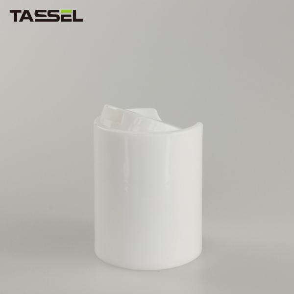 20/415 White Disc Top Cap Plastic Bottle Cap For PET PE Bottles