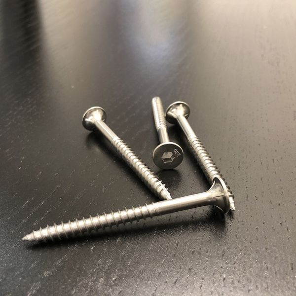 Socket Drive 14G 75mm Decking Screws Stainless Steel Type 17 Batten Screws