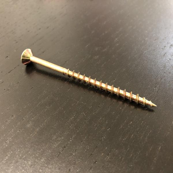 DIN7982 Furniture Wood Deck Screws 75MM Pozidriv Cross Recessed Countersunk Head