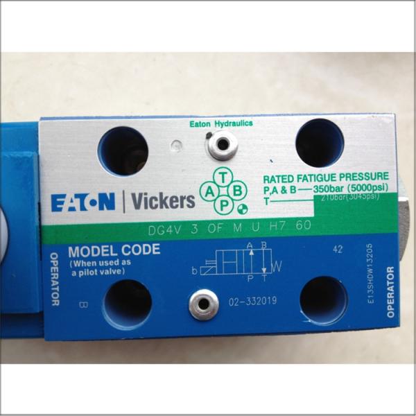 VICKERS DG4V-3-OF-M-U-H7-60 Valve Proportionnelle Haute Performance pour Systèmes Hydrauliques Industriels Série Eaton Vickers
