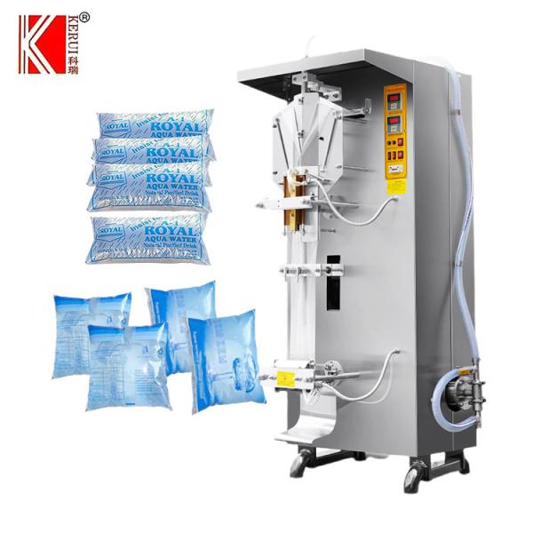 Automatic 500ml Sachet Water Filling Packing Machine for Plastic Bag Liquid Treatment
