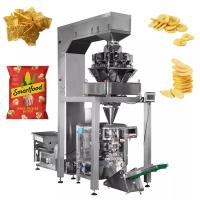 Máquina de embalagem automática do enchimento do nitrogênio para a banana Chips Snack Chips Pouch