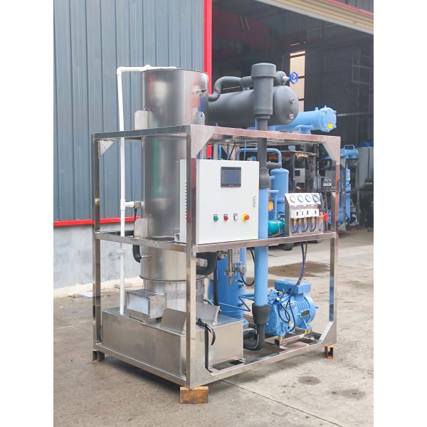 Voltage 220V/380V/415V/440V/480V Tube Ice Machine with PLC Control Air/Water Cooled