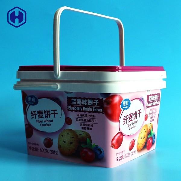 Stackable Food Packaging Containers Heat Resistant Anti Counterfeiting