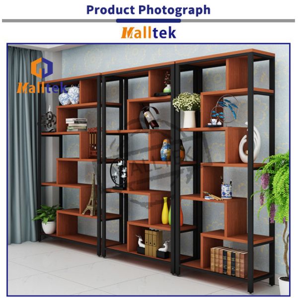 Порошкообразный деревянный дисплейный стойка высота регулируемая металлическая сталь для деталей мебели