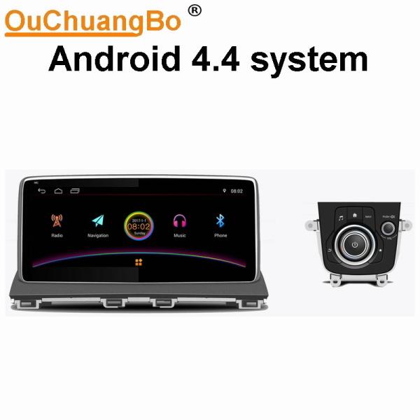 Ouchuangbo 10.25 inch sereo android 4.4 for Mazda 3 2013-2017 with gps navi 3g wifi SWC