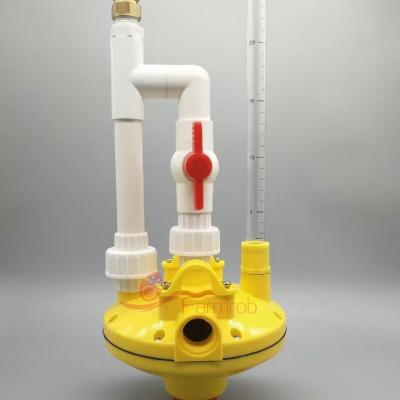 Firm And Sustainable Water Pressure Regulator Type V Poultry Accessories Double Outlet Design