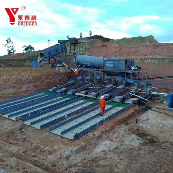 Customized Gold Washing Equipment Portable Gold Wash Plant High Production Capacity