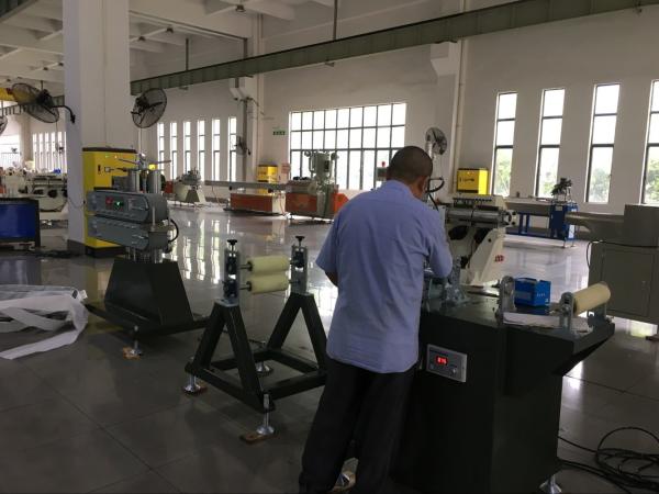 SPB-A, B, C, série de D da flexibilidade alta da máquina da extrusão da correia da drenagem do geotêxtil