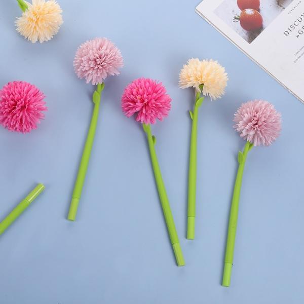 Creative Silicone Colorful Meganium Neutral Pen Plastic 0.5mm Gel Pen