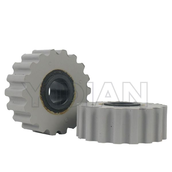 70*20*25мм резиновый давляющий ролик с выпуклым для Homag Edgebander - Press Wheel